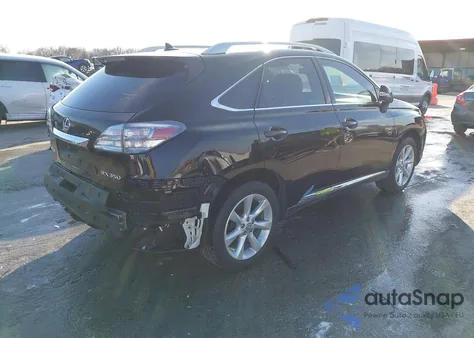 2010 Lexus Rx 350 z USA, uszkodzony, nr VIN 2T2BK1BA2AC057849